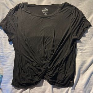 black tee